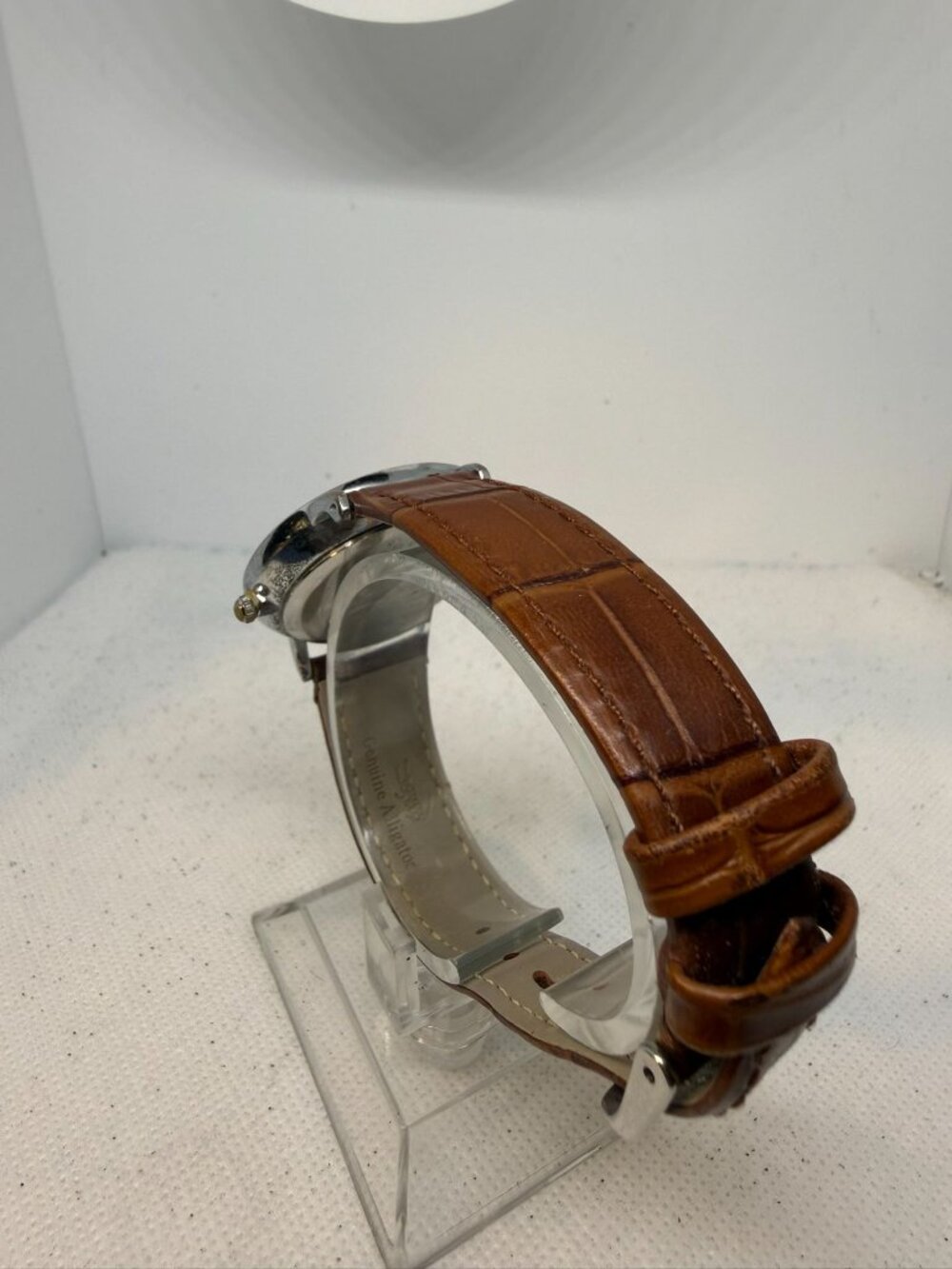 Daniel Wellington DW2061 Ladies White Date Dial Brown Leather Watch 36mm - Picture 4 of 13